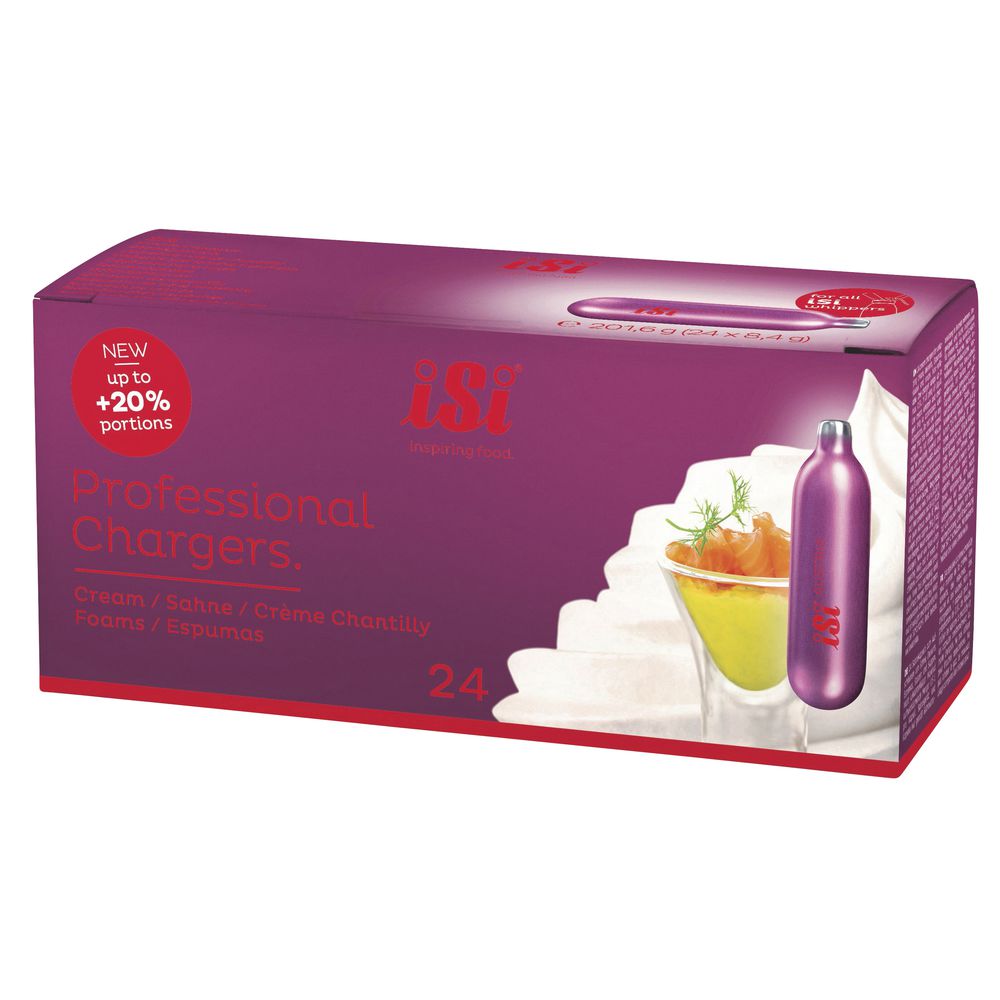 iSi Nitrous Oxide Professional Cream Charger Bulk 48 chargers